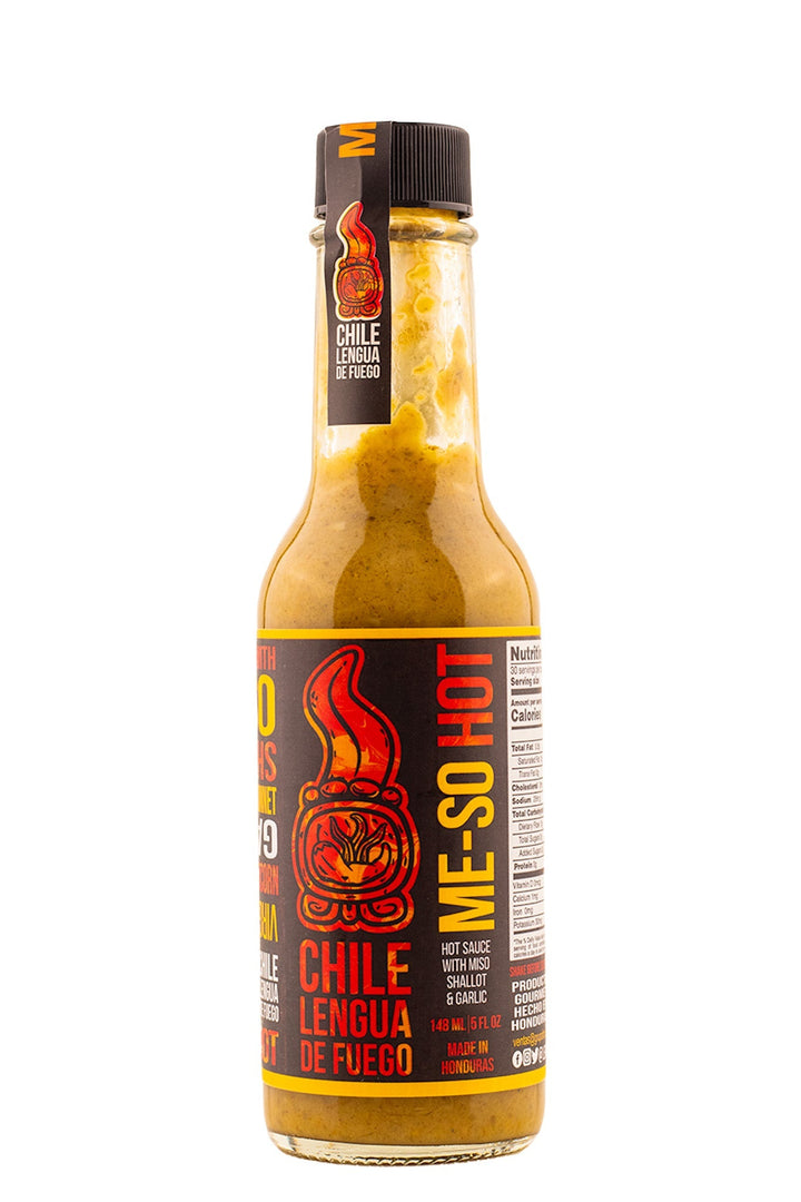 Me-So Hot Miso Shallot | Chile Lengua de Fuego X9