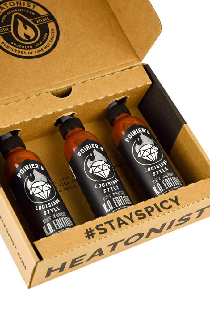 Dustin Poirier Hot Sauce - KO Edition 3 Pack G7