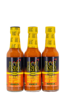 Buffalo Hot Sauce 3-Pack | Hot Ones Hot Sauce W0