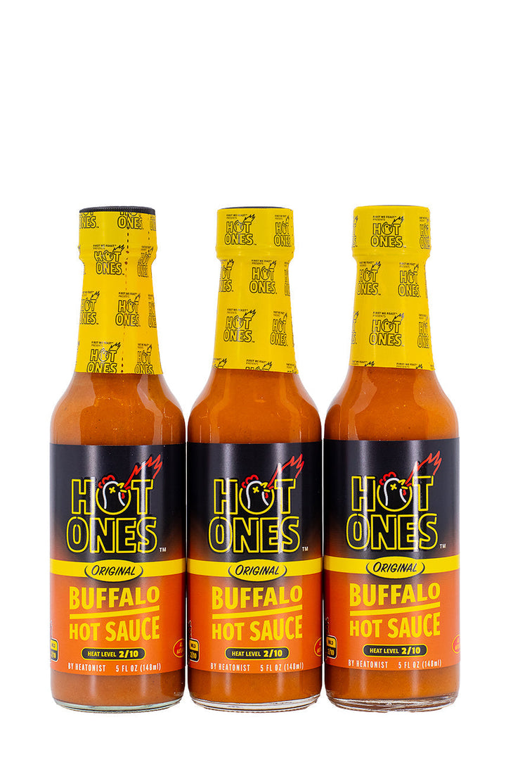 Buffalo Hot Sauce 3-Pack | Hot Ones Hot Sauce N6