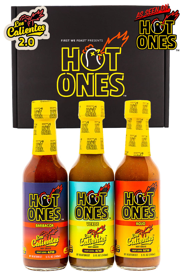 Los Calientes Trio Pack | Hot Ones Hot Sauce X0