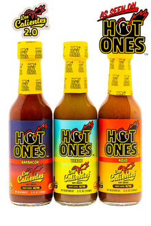 Los Calientes Trio Pack | Hot Ones Hot Sauce X0