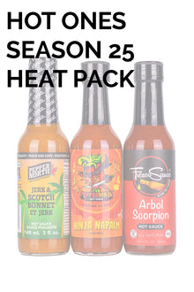 Hot Ones Hot Sauce Heat Pack - Season 25 C1