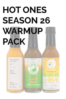 Hot Ones Hot Sauce Warmup Pack - Season 26 K7