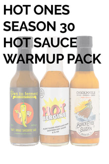 Hot Ones Hot Sauce Warm Up Pack - Season 30 X8