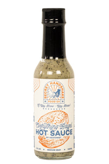 Everything Bagel Hot Sauce | Secret Handshake Food Co Y4