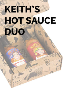 Chicken & Burger Hot Sauce Duo Pack | Keith's R1