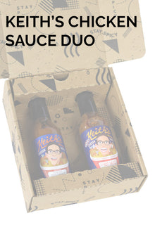 Keith's Chicken Sauce Hot Sauce Duo Pack | Keith's Z0