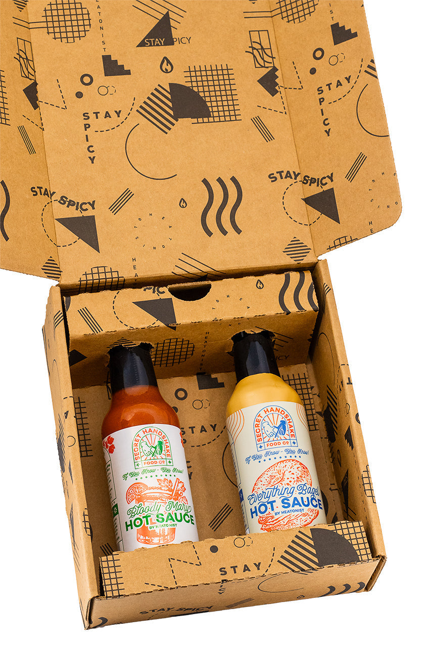 Secret Handshake Hot Sauce Duo Pack T8
